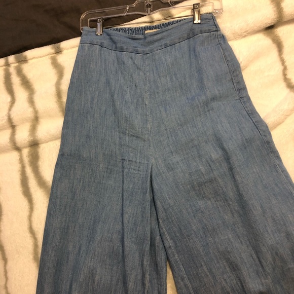 Madewell chambray pull on pants - Picture 6 of 6